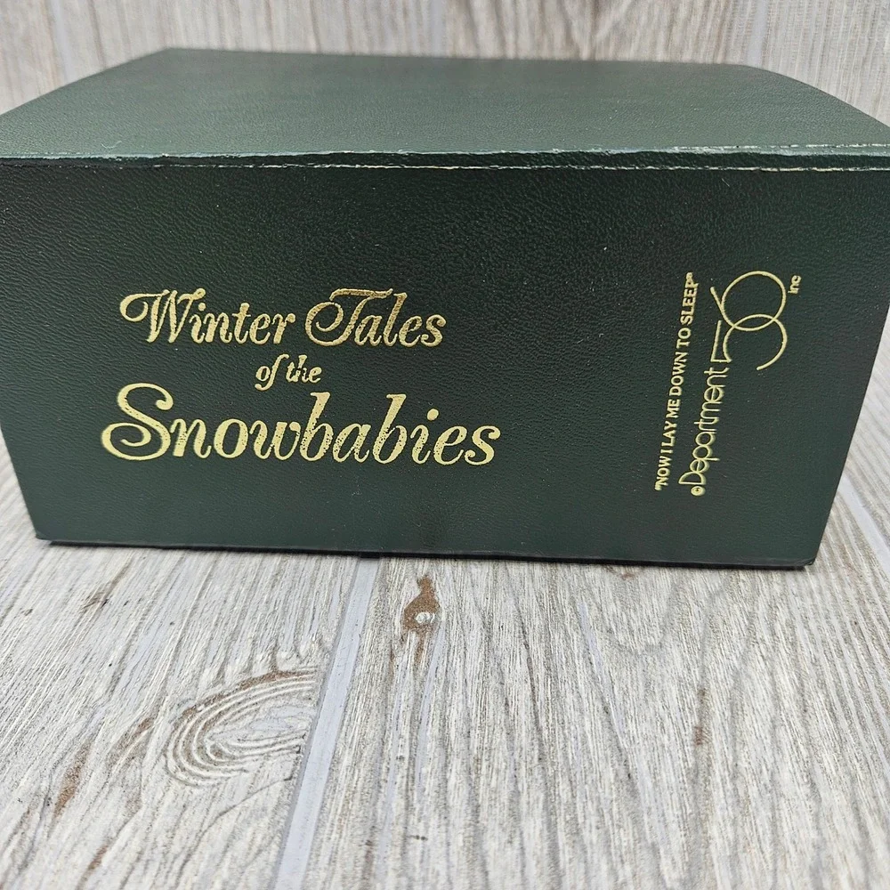 Dept 56 Snowbabies Now I Lay Me Down To Sleep Figurine 6839-0 Winter Tales‎ Box